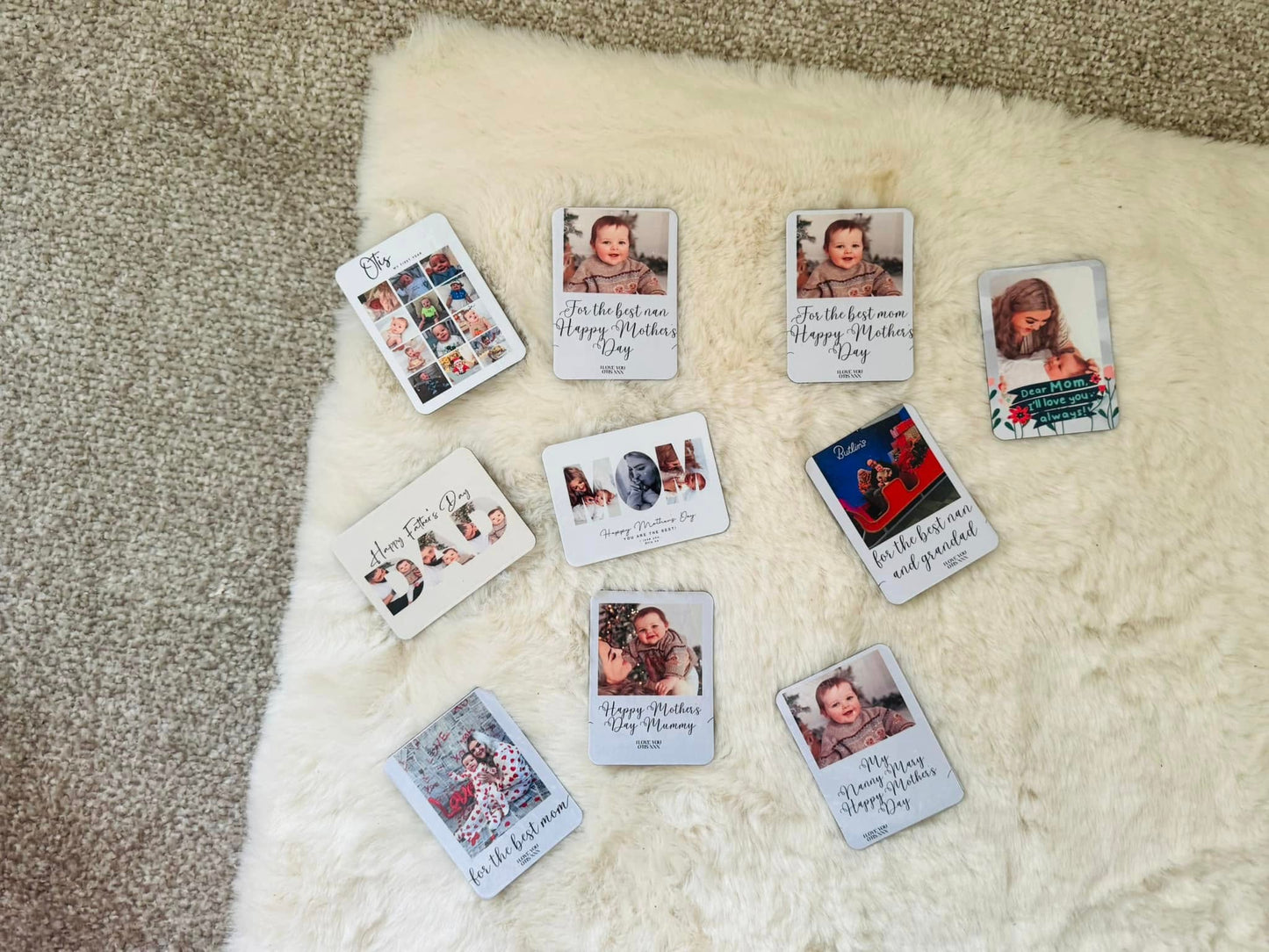 PHOTO FRIDGE MAGNETS