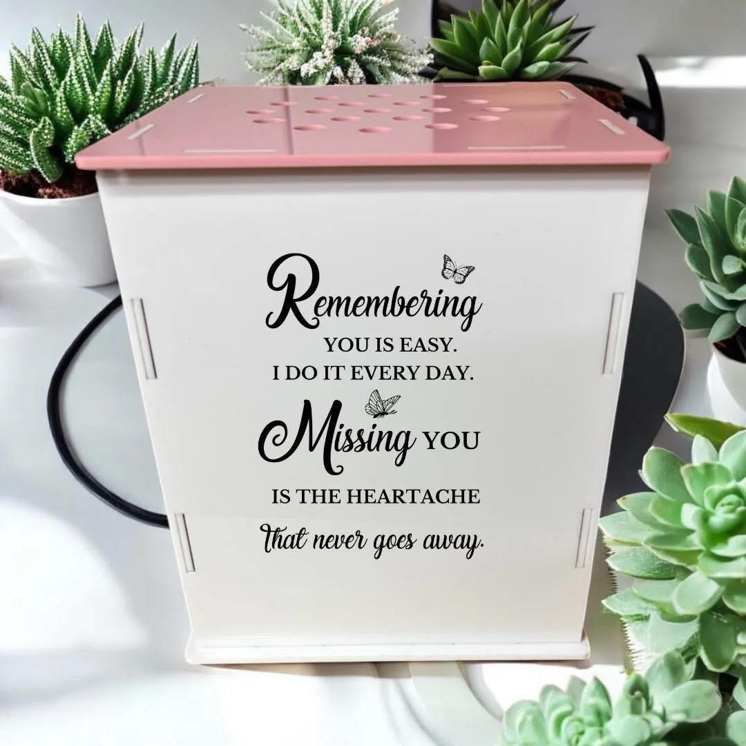 MEMORIAL QUOTE FLOWER POT