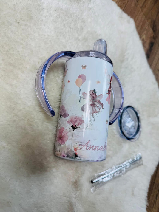 PERSONALISED FAIRY SIPPY CUP